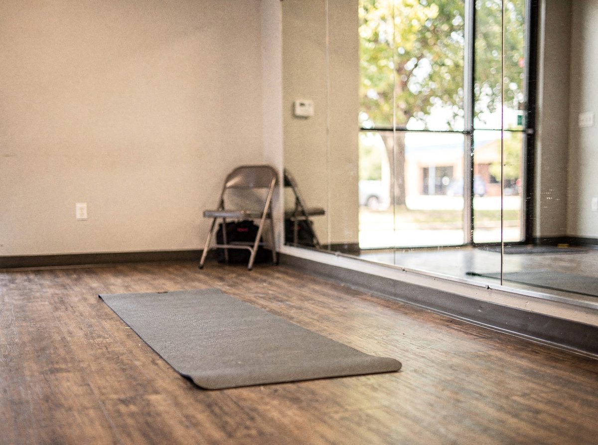 The private one-to-one coaching room at Totex Movement Studio